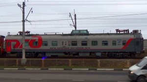 "Редкий гость в этих краях!" Тепловоз ЧМЭ3-3822 с вагоном "Испытания контактной сети"