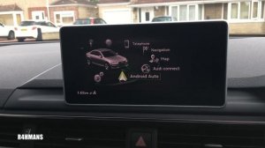 Android Auto Audi A4 B9 2017 (Set Up)