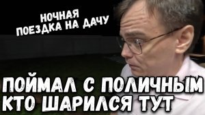 Поехал на дачу ночью, кого я там обнаружил_ Дачная жизнь начинает приобретать новый оборот.