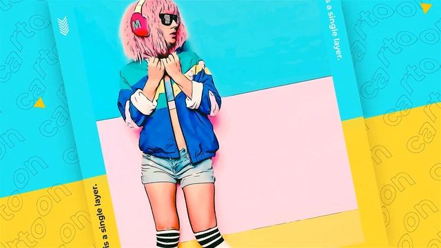 Cartoon Photoshop Effect | Transform Your Photo to Cartoon смотреть онлайн