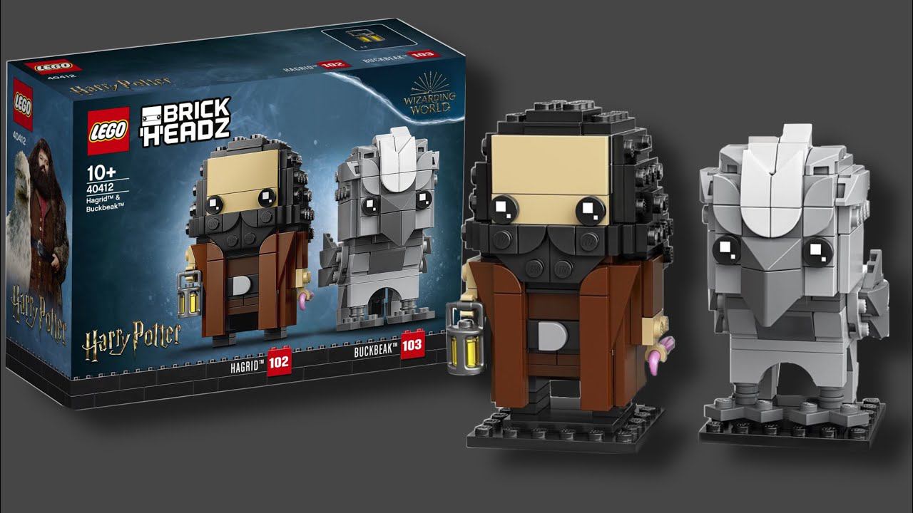 Robi News #17 новый набор Lego BrickHeadz 40412 Hagrid & Buckbeak, и новый журнал Lego смотреть онлайн