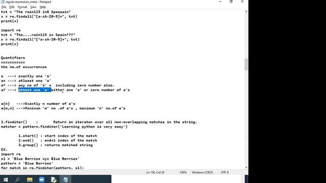 Regular Expression | Python | Embedded Systems