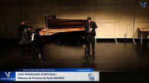 Joao RODRIGUES (Portugal) plays Tableaux de Provence by P. MAURICE