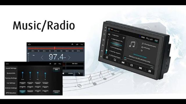 iMars 7 Inch 2 Din Car Stereo for Android 8.0 смотреть онлайн