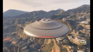 GTA 5 мод:  в GTA 5 появляется НЛО
