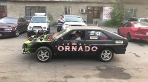Audi 80 4.2 turbo launch quattro start