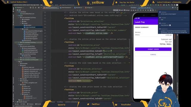 Android Basics in Kotlin | Project: Lunch Tray app | Unit 3: Navigation | Pathway 4 | Part 7