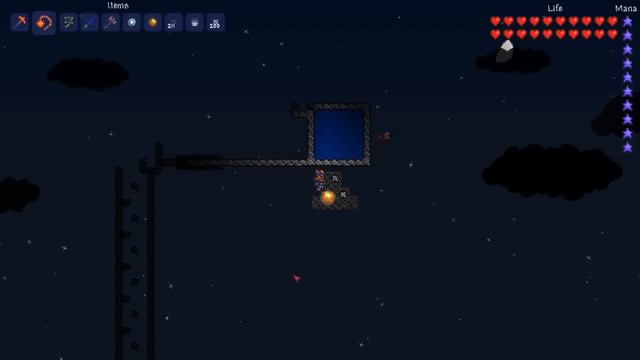 Terraria Liquid Experiment: Water! Doors! Boxes! YAY! (1/7 Very Old Game Version) смотреть онлайн