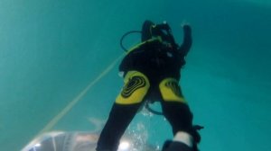 Дайвинг и дети. Пробное погружение.  Март 2019 год.