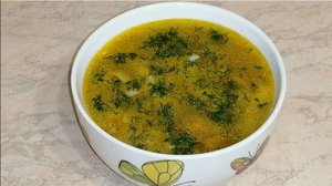 Суп с куриной печенью и лапшой