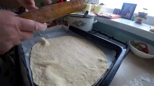 ПИЦЦЕРИЯ у БАБУШКИ на кухне! Из остатков продуктов!