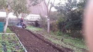 Самодельный мотоблок