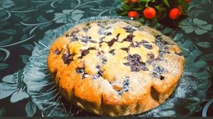 БЫСТРЫЙ ВИШНЕВЫЙ ПИРОГ! ЭТО ОЧЕНЬ ВКУСНО! Сладкая Выпечка к чаю!