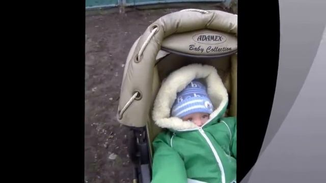 Ребенку 6 месяцев!Прогулка на улице!