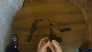 Полная сборка разборка травматического пистолета МР 81, переделан из пистолета ТТ 1943г.в.
