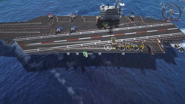 Carrier Deck - Mediterranean Campaign