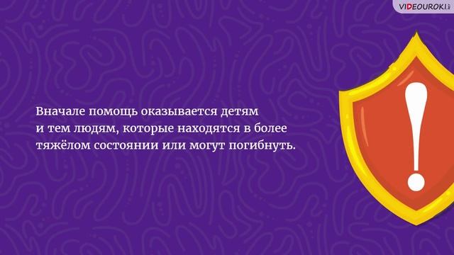 29. Первая помощь при различных видах повреждений