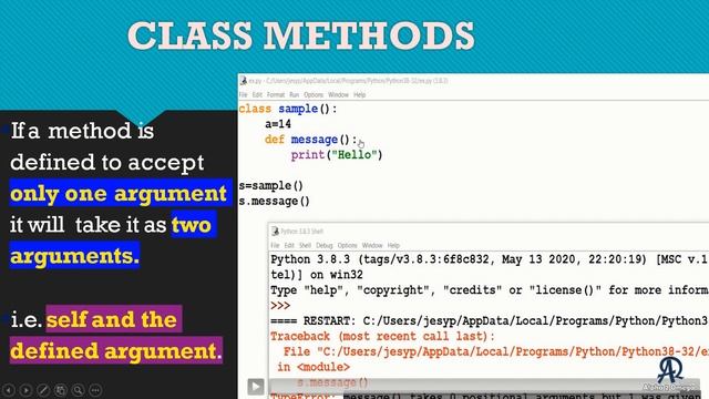 Std 12 Computer Science | Chapter 10 | Python Classes and Objects | part 2 |  #TNSCERT #Samacheer