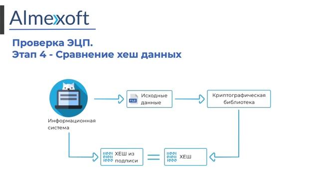 ЭЦП. Простыми словами о сложном. Вебинар Almexoft. смотреть онлайн