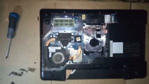 Разборка - сборка ноутбука Lenovo z 570