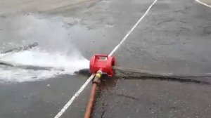 Самодельная мойка для пожарных рукавов