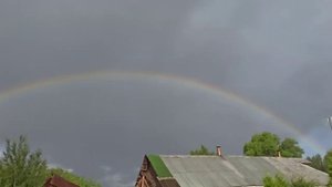 Красивая Радуга на небе! 🌈