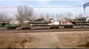 Танки в Воронеже 24.03.2014 ( п. Сомово , Воронежская обл. )