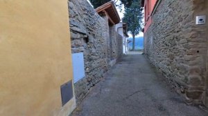 Exploring in Fiesole, Italy, up in the hills above Florence.