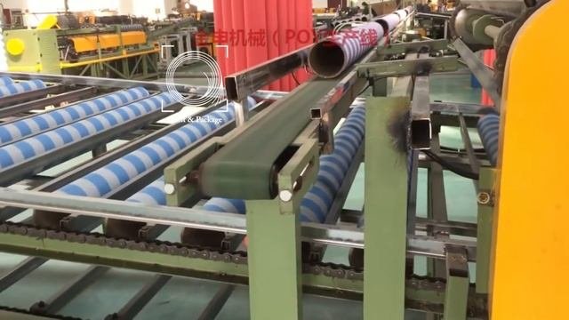 Автоматическая линия по производству картонных гильз с обработкой торцов