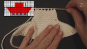 Вязание спицами. Курочка