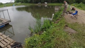 Поплавочный беспредел.Рыбалка на осетра на поплавочку.
