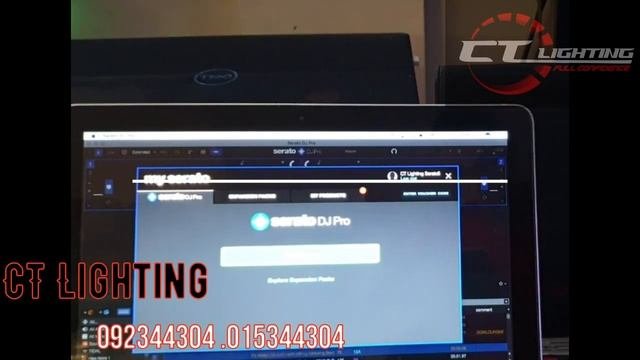 CT Lighting Upgrade To Serato DJ Pro Full ប្រើជាមួយម៉ាសុីនឌីជេSB, SB2, SB3(Speak Khmer)