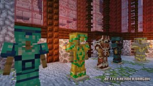 Better RTX versus Better Render Dragon Minecraft Bedrock 1.20.50