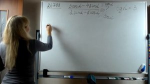ЕГЭ профиль 9-е задание № 26788 Найдите (3cosα-4sinα)/(2sinα-5cosα), если tgα=3.