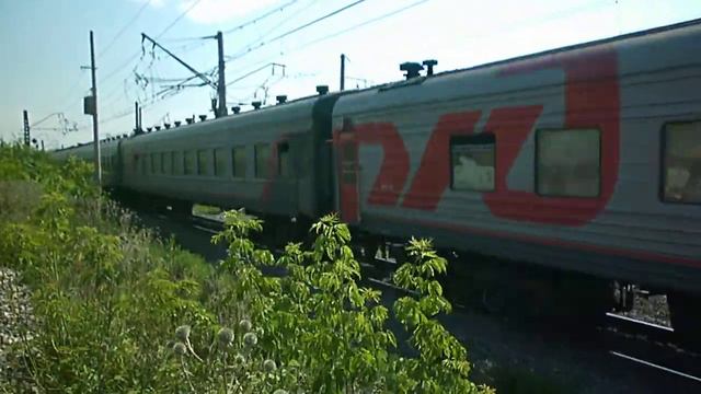 Электровоз ЧС7-108 с поездом №087Й Нижневартовск — Самара смотреть онлайн