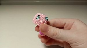 Амигуруми Летучая мышь из бисера ?