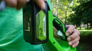 Аккумулятор Greenworks G24USB4 с USB разъемом, 24V (арт 2939307)_80 сек