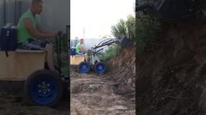 бортоповоротный мини погрузчик..