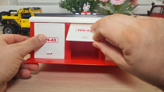 Пожарная Станция От Технопарк. Пожарная НИВА от Технопарк /// Распаковка и обзор смотреть онлайн