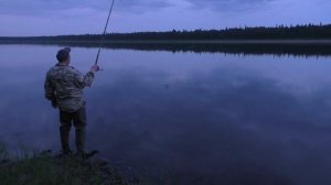 Рыбалка с ночевкой / Трофейная рыбалка на спиннинг / Приготовили улов на костре / Рыбалка в коми