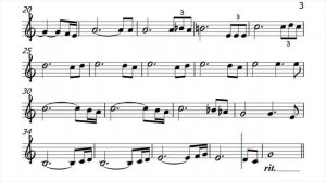 Ebb Tide Frank Sinatra Violin Sheet Music Backing Track Play Along Partitura