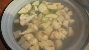 Теплый салат с корнем сельдерея