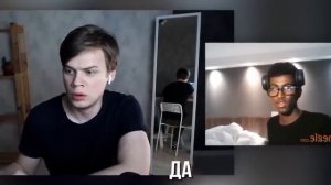 Отражение двигается в зеркале / чат рулетка / пранк