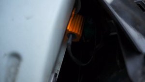 DRL в лампы указателей поворота Nissan Note