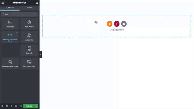 How To Create A  Horizontal Scrolling Page Using Premium Elementor  Addons Pro Plugin