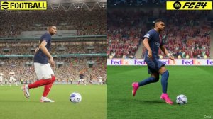 EA Sports FC 24 vs eFootball 2024 PS5 Next Gen Graphics Comparison