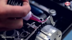 Технология установки прокладки клапанной крышки Elring