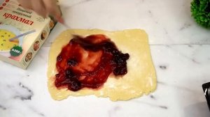 Вкуснейшее домашнее печенье с начинкой или как приготовить печенье за 15 минут