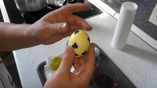 Яйца на Пасху! Легко и интересно! Очень простой способ. смотреть онлайн