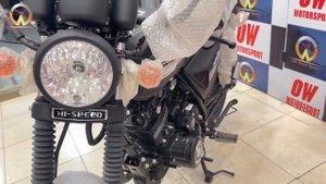 Hi-Speed Infinity 150cc | New Model 2024 Cafe Racer | OW Motors Lahore